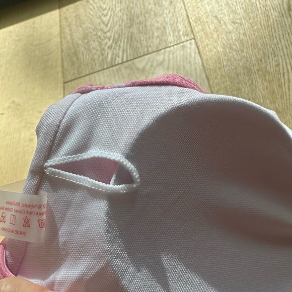 NEW ROMWE PINK  RIBBED BIKINI - S - Picture 9 of 9